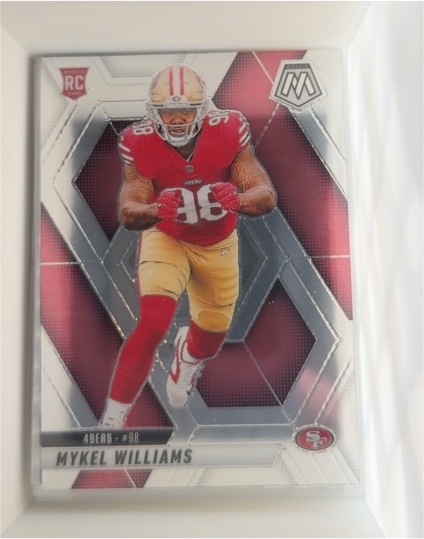 2025 Panini Mosaic #98 Mykel Williams — front