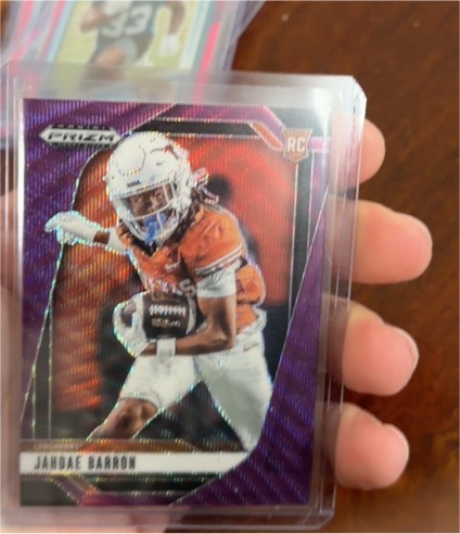 2025 Panini Prizm Draft Picks #124 Jahdae Barron — front