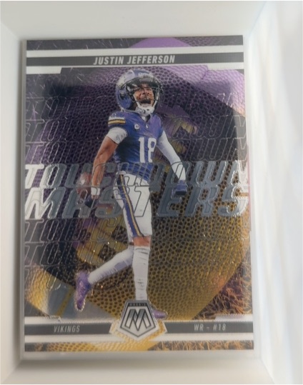 2025 Panini Mosaic #4 Justin Jefferson Touchdown Masters — front