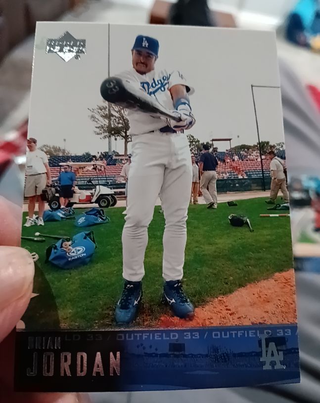 2004 Upper Deck #185 Brian Jordan — front
