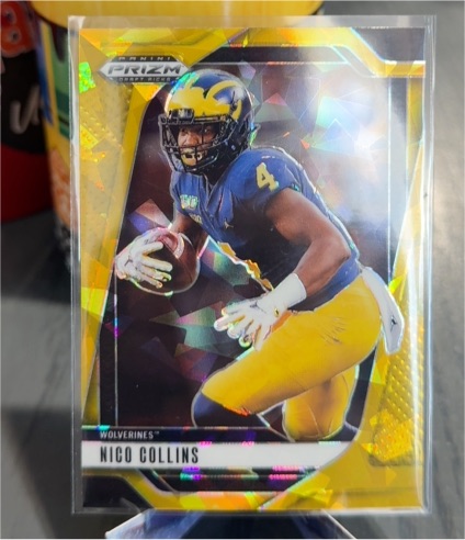 2025 Panini Prizm Draft Picks #182 Nico Collins — front