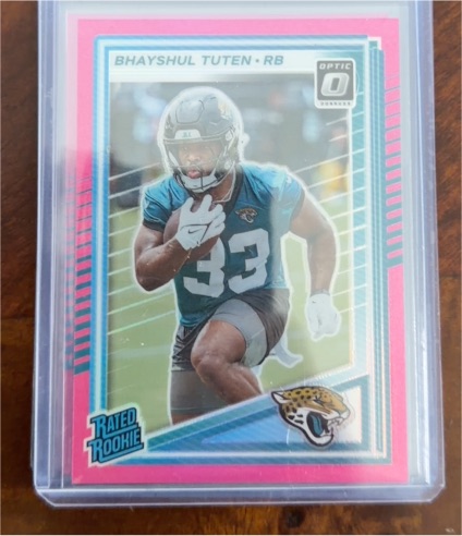 2025 Panini Donruss Optic #333 Bhayshul Tuten — front