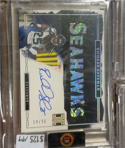 2023 Panini Impeccable #54 Richard Sherman — front