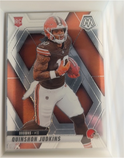 2025 Panini Mosaic #365 Quinshon Judkins — front