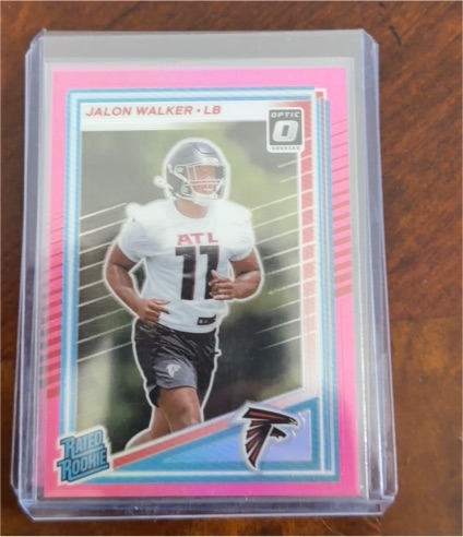 2025 Panini Donruss Optic #344 Jalon Walker — front
