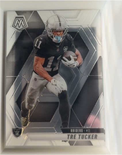2025 Panini Mosaic #218 Tre Tucker — front