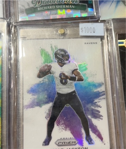 2023 Panini Prizm #34 Lamar Jackson — front