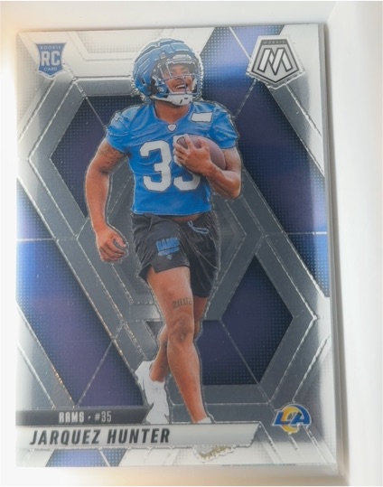 2025 Panini Mosaic #380 Jarquez Hunter — front