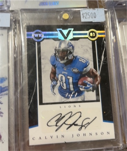 2017 Panini Vertex #81 Calvin Johnson — front