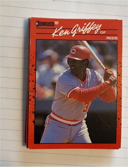 1990 Donruss #469 Ken Griffey Reds — front