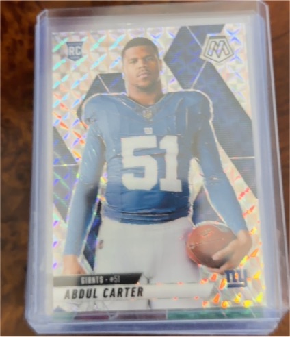 2025 Panini Mosaic #282 Abdul Carter — front