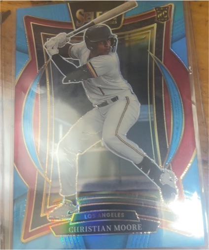 2025 Panini Select Baseball #1 Christian Moore — front