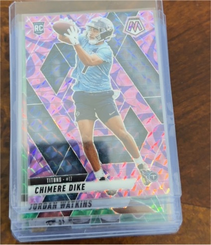 2025 Panini Mosaic #356 Chimere Dike — front