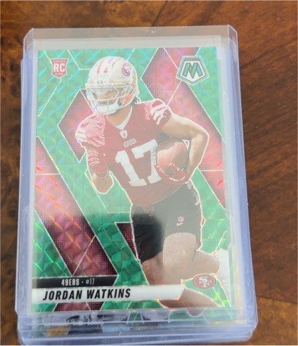 2025 Panini Mosaic #359 Jordan Watkins — front