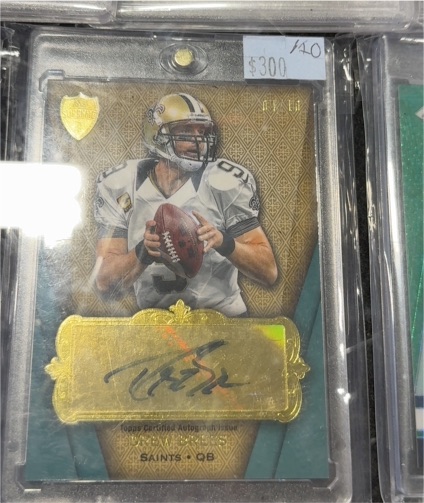 2003 Drew Brees RC Auto /500 UD Pros & Prospects Signed Saints HOF SP Rookie — front