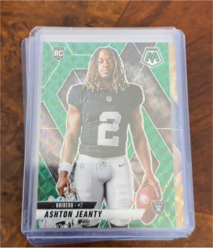 2025 Panini Mosaic #287 Ashton Jeanty — front