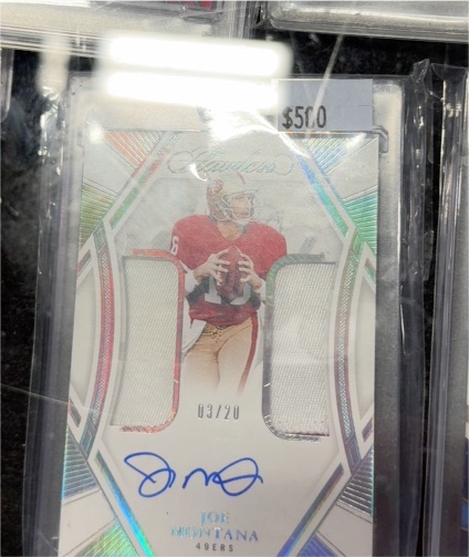 2024 Panini Flawless #14 Joe Montana — front