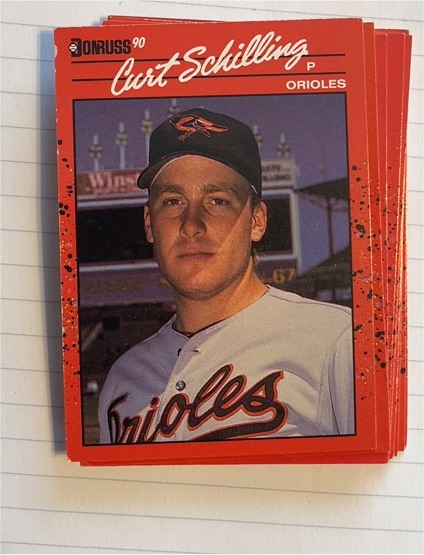 1990 Donruss #667 Curt Schilling — front