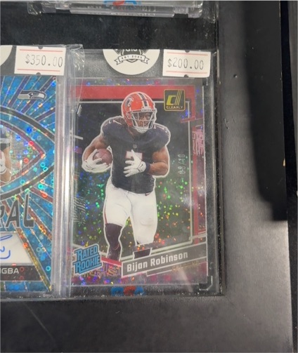 2023 Donruss Optic #200 Bijan Robinson — front