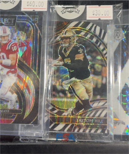 2024 Panini Select Zebra Die Cut Jayson Hill — front