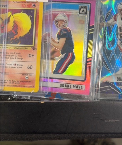 2024 Panini Donruss Optic #379 Drake Maye — front