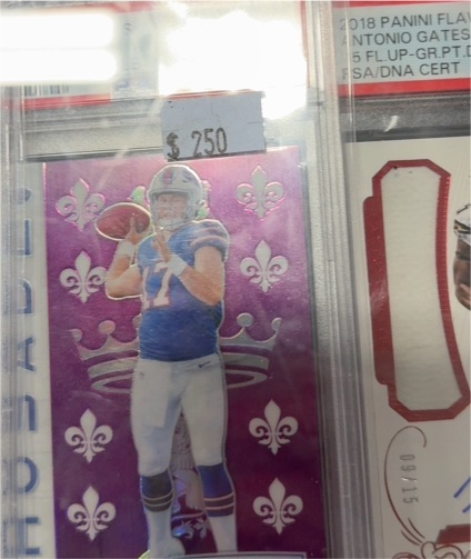 2018 Panini Rookies & Stars Crusade #CRU-34 Josh Allen — front