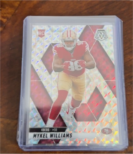2025 Panini Mosaic #288 Mykel Williams — front