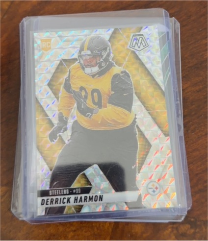 2023 Panini Mosaic #99 Derrick Harmon — front