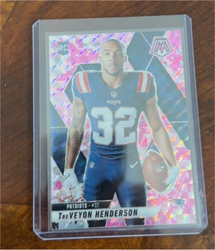 2025 Panini Mosaic #278 TreVeyon Henderson — front