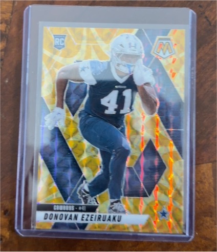 2025 Panini Mosaic #337 Donovan Ezeiruaku — front