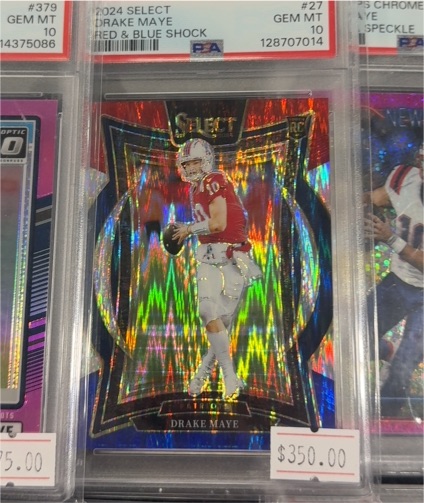 2024 Panini Select #27 Drake Maye — front