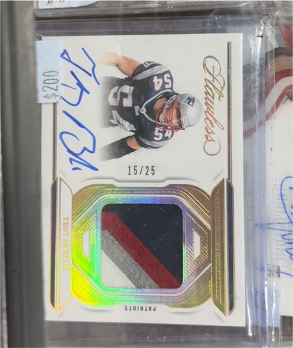 2023 Panini Flawless #DPA-TBR Teddy Bridgewater — front