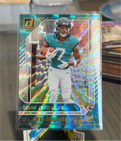 2024 Panini Donruss Elite Series Rookies #17 Brian Thomas Jr. — front