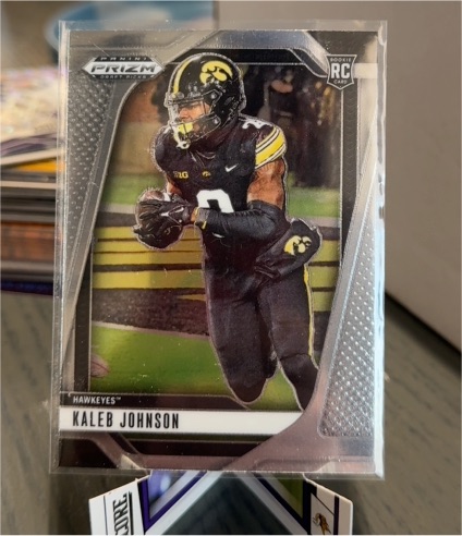 2025 Panini Prizm Draft Picks #38 Kaleb Johnson — front