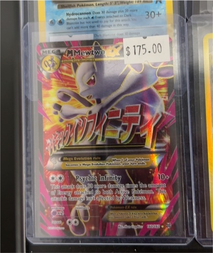 2015 Pokémon XY Breakthrough #160 Mega Mewtwo EX — front