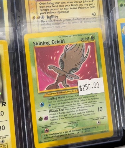 2002 Pokemon Neo Destiny #106 Shining Celebi — front