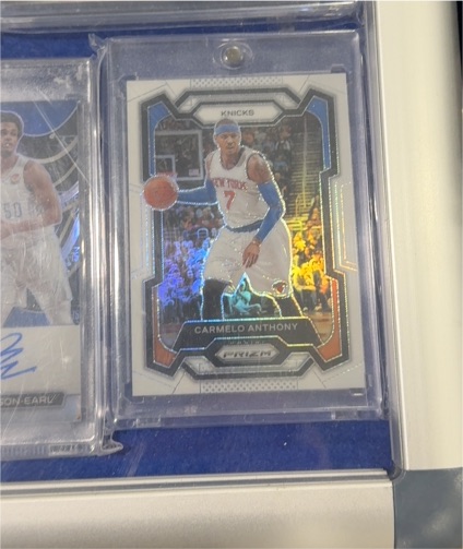 2023-24 Panini Prizm #186 Carmelo Anthony — front