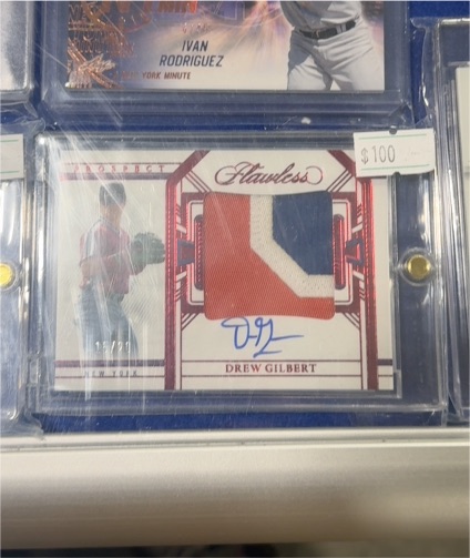 2024 Panini Flawless #04/25 Drew Gilbert — front