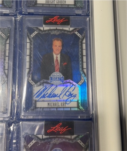 2025 Leaf Bronx Legacy #BA-MK1 Michael Kay — front