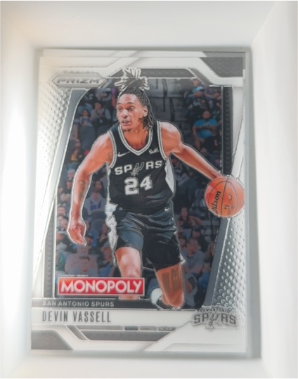 2024-25 Panini Prizm Monopoly #74 Devin Vassell — front