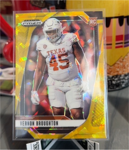 2025 Panini Prizm Draft Picks #125 Vernon Broughton — front