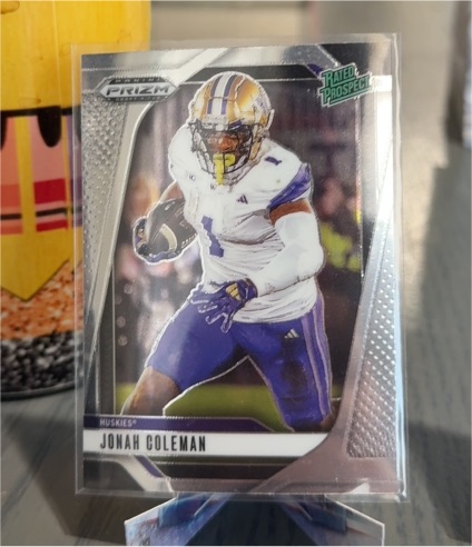 2025 Panini Prizm Draft Picks #169 Jonah Coleman — front