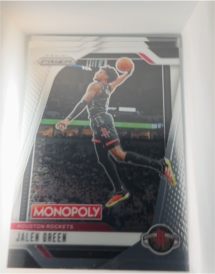 2024-25 Panini Prizm Monopoly #71 Jalen Green — front