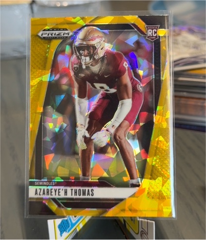2025 Panini Prizm Draft Picks #7 Azareye'h Thomas — front