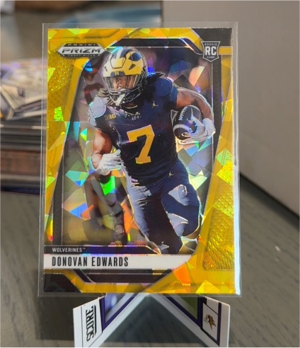 2025 Panini Prizm Draft Picks #65 Donovan Edwards — front