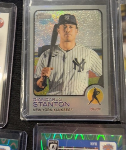 2022 Topps Heritage #225 Giancarlo Stanton — front