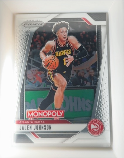 2024-25 Panini Prizm Monopoly #26 Jalen Johnson — front