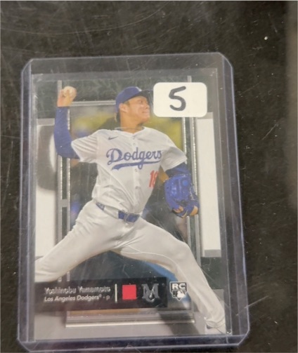 2024 Topps Museum Collection #9 Yoshinobu Yamamoto — front