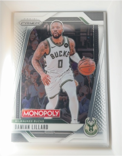 2024-25 Panini Prizm Monopoly #8 Damian Lillard — front