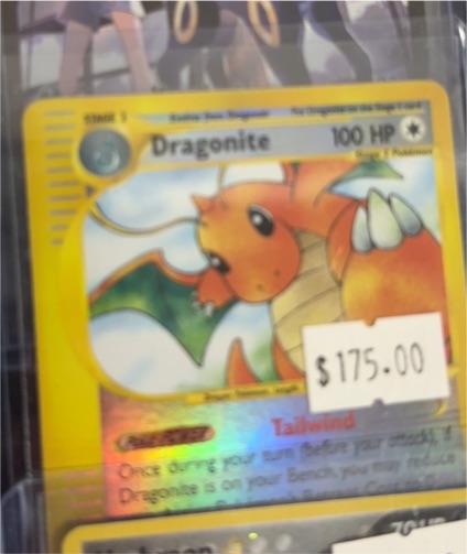 2002 Pokemon Expedition #43 Dragonite — front